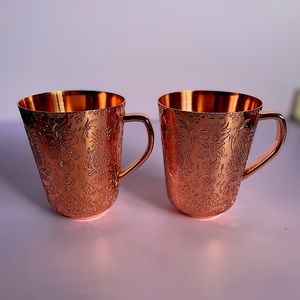 Absolut Elyx Copper Mugs